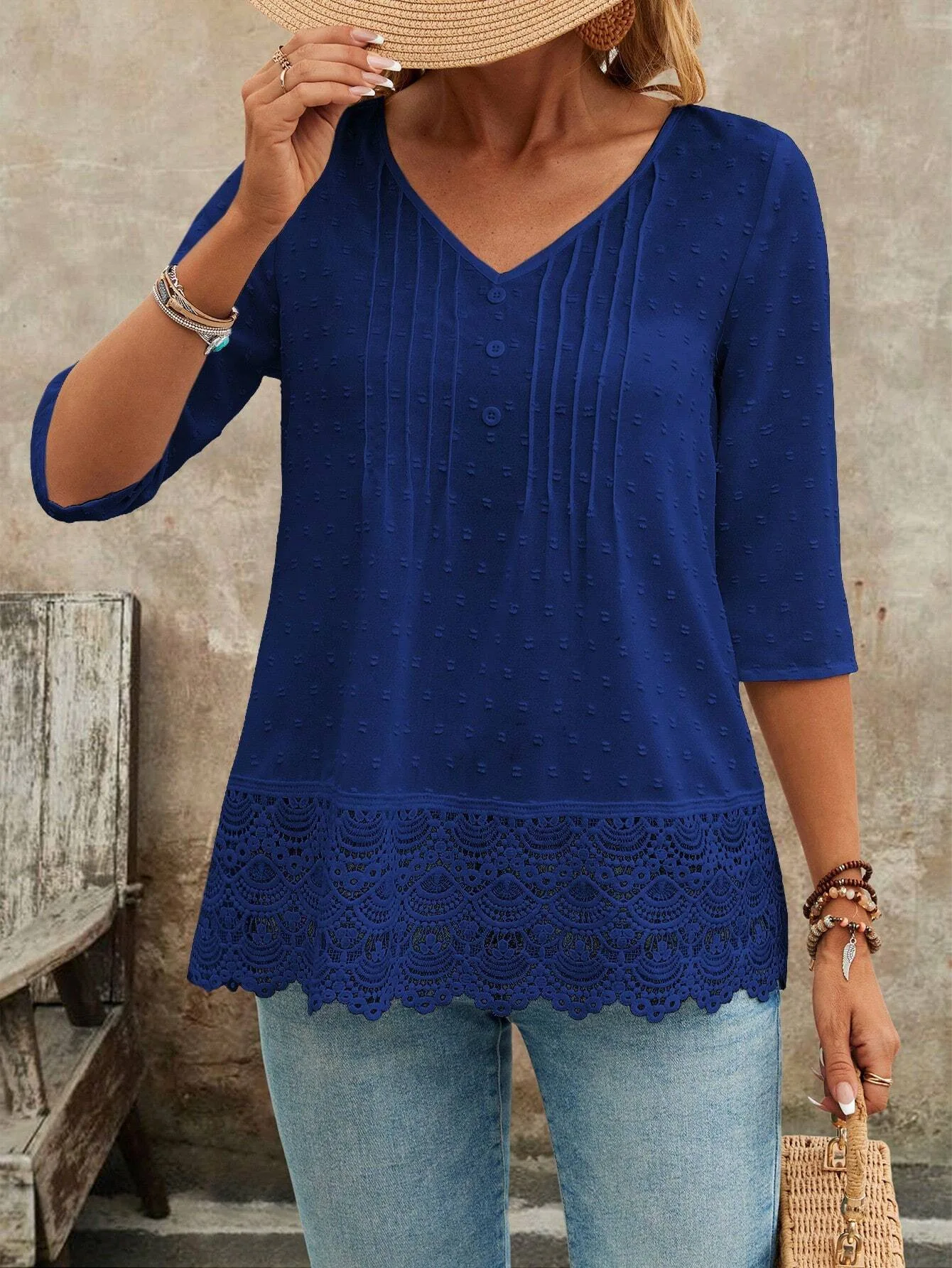 Solid Casual Loose Blouses For Feminino Summer Vintage Feminino’s - Imagem 9