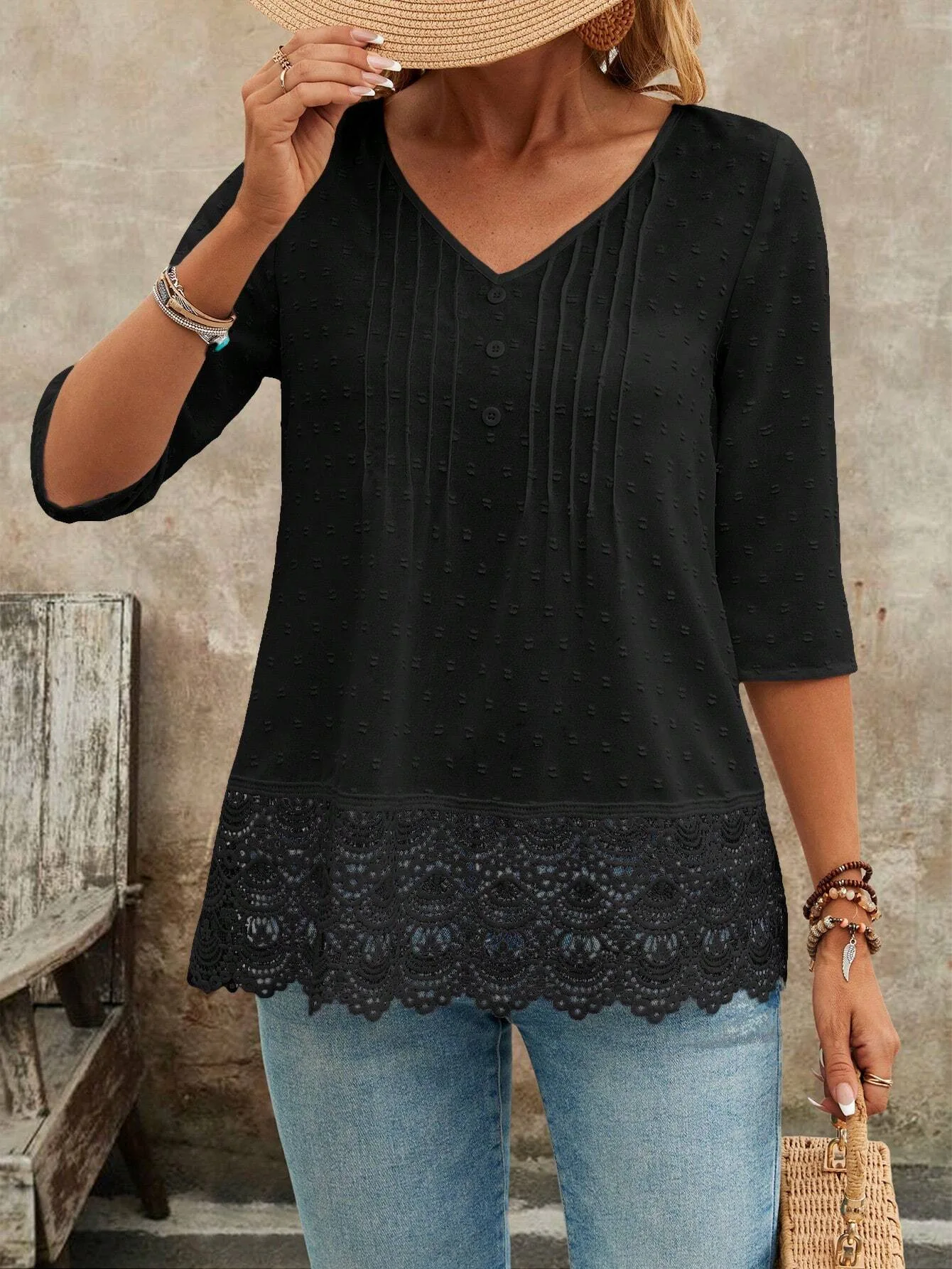 Solid Casual Loose Blouses For Feminino Summer Vintage Feminino’s - Imagem 10