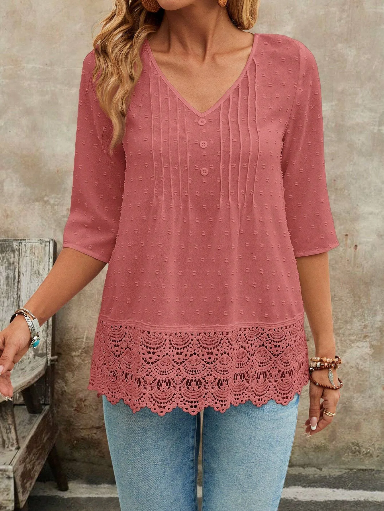 Solid Casual Loose Blouses For Feminino Summer Vintage Feminino’s - Imagem 8